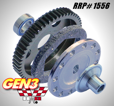 Robinson Racing 1564 Gen3 Slipper Unit 64T Spur W/ Ridged Hub RRP Axial...